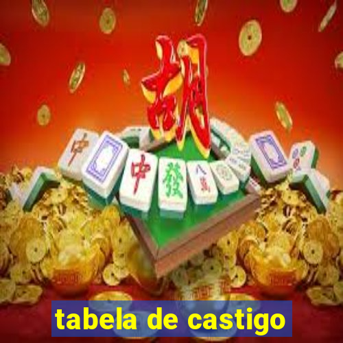 tabela de castigo