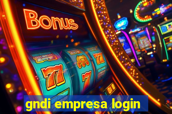 gndi empresa login