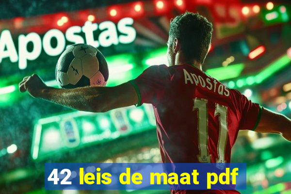 42 leis de maat pdf