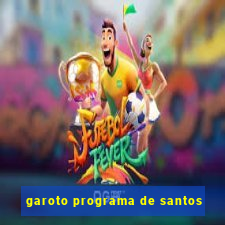 garoto programa de santos