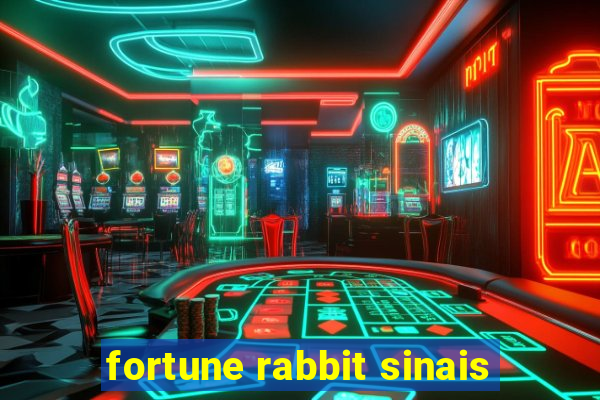 fortune rabbit sinais